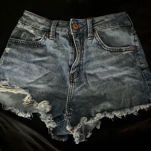 jean shorts